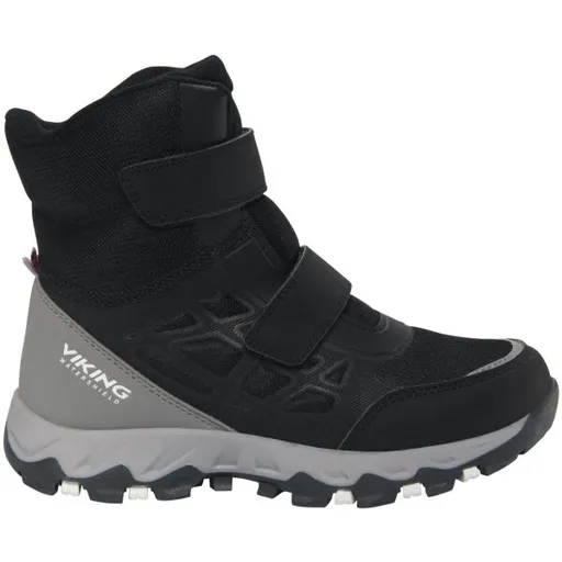 VIKING BY NORWAY TRACK WARM WP 2V Juniorská zimní obuv, černá, velikost