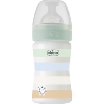 Chicco Well-being kojenecká láhev Blue 0 m+ 150 ml