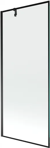 MEXEN/S Next vanová zástěna FIX 80 x 150, černá dekor, černá 895-080-000-00-70-70