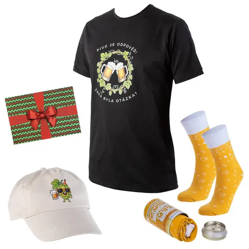 Dárkový balíček PRO MILOVNÍKY PIVA vel. S