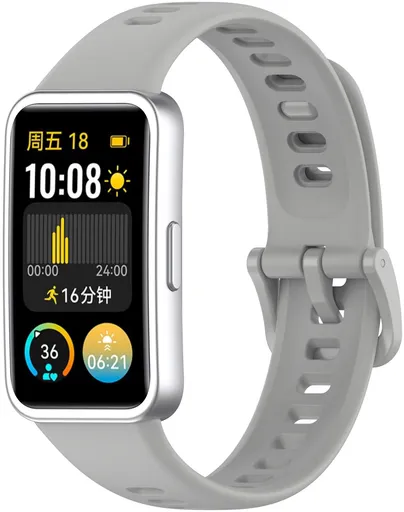 4wrist Silikonový řemínek pro Huawei Watch Band 10, 9, 8 - Grey