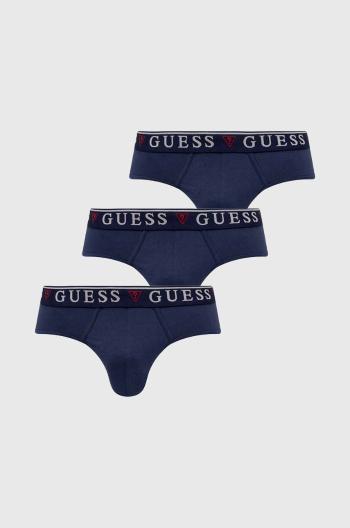 Spodní prádlo Guess BRIAN 3-pack pánské, tmavomodrá barva, U97G00 KCD31