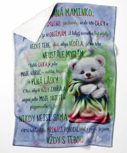 Deka Maminko, jsem s tebou (Podšití beránkem: ANO)