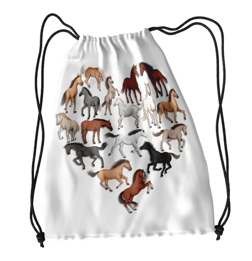 Vak na záda Horse heart