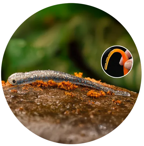 Redbass smáček big snake super natur - 20 cm 24,5 g