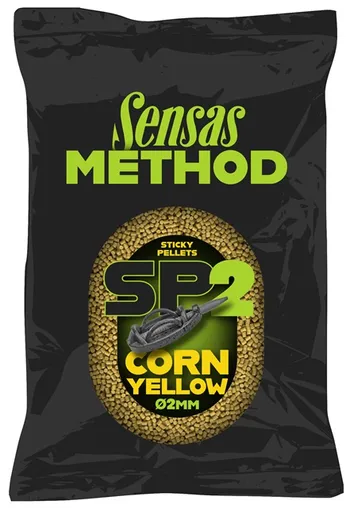 Sensas pelety sticky 650 g 2 mm - corn