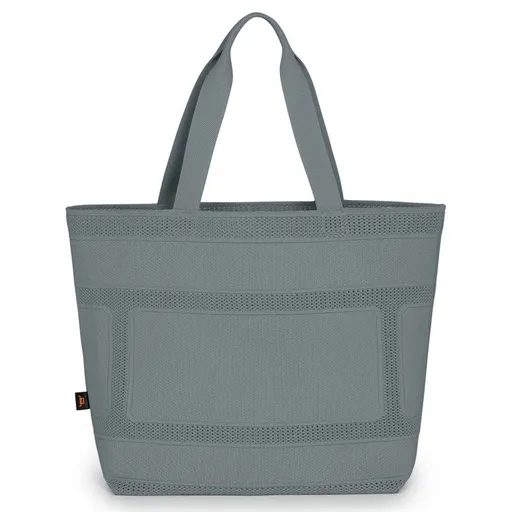 Halfar Pletená nákupní taška MONO - Šedá