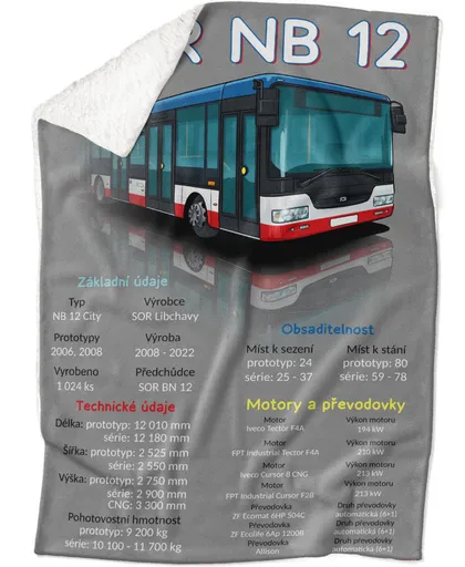 Deka SOR NB 12 (Podšití beránkem: ANO)