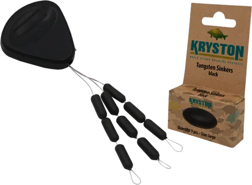 Kryston tungsten těžítka na návazec extra long 9 ks