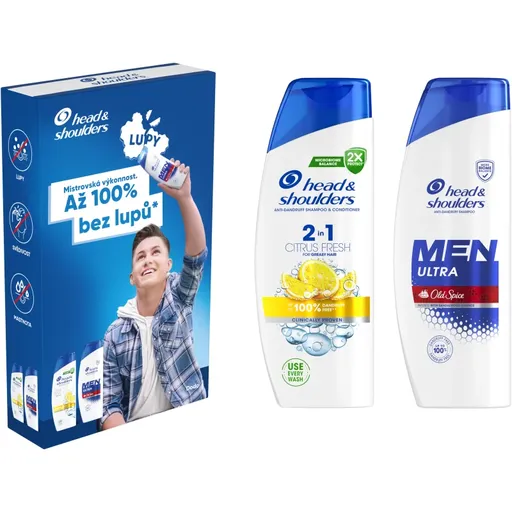 Head & Shoulders Citrus Fresh + Ultra Old Spice dárková sada pro muže