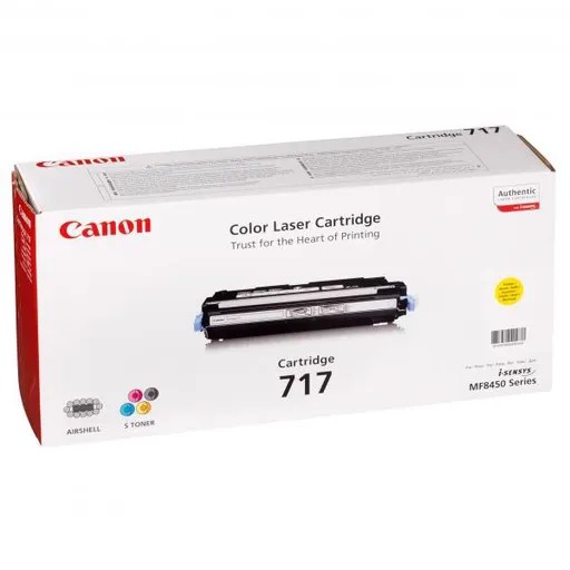 CANON CRG717 Y - originální