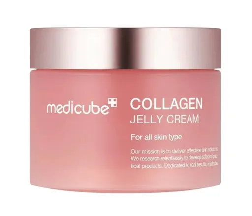 Medicube Lehký gelový krém s kolagenem pro pevnou a zářivou pleť Collagen (Jelly Cream) 50 ml