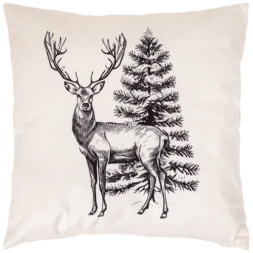 4Home Povlak na polštářek Woodland Stag, 45 x 45 cm