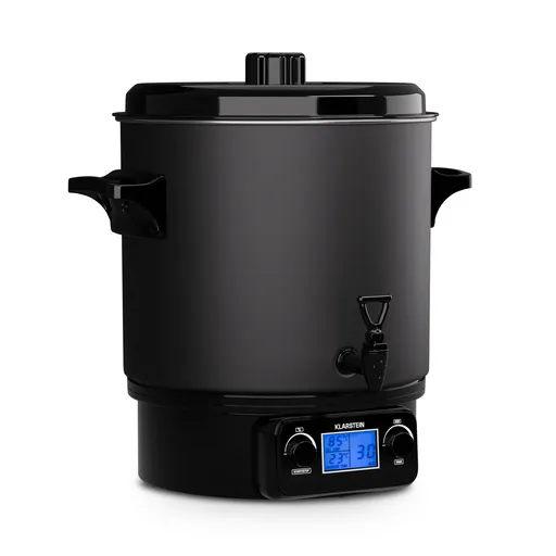 Klarstein Biggie Digital, zavařovací hrnec, 27 l, 2000 W, nerezová ocel