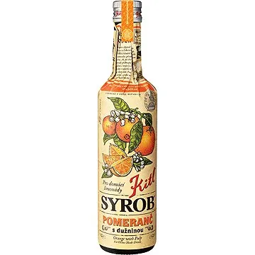 Kitl Syrob Pomeranč s dužninou 500 ml (8595251001729)