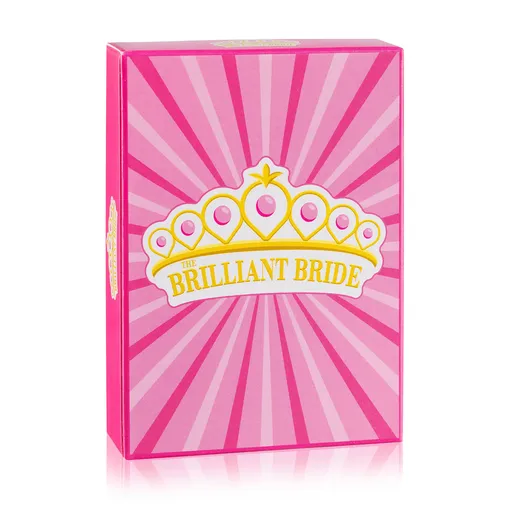 Spielehelden Karetní hra Brilliant Bride Zábavné akce na rozloučenou se svobodou Kapesní formát V angličtině