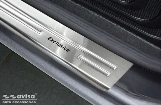 Prahové lišty Mercedes V-Class 2014-2018 (W447, matné)