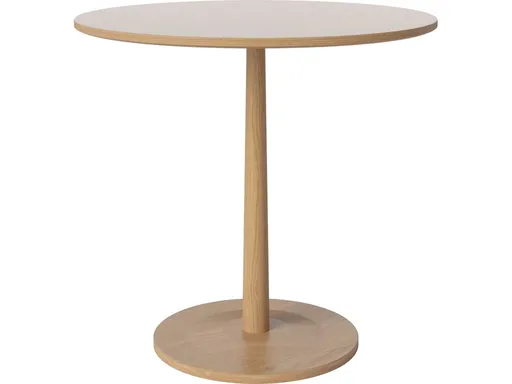 Jídelní stůl Turned Ø75 cm, více variant - Bolia Varianta: lakovaný dub