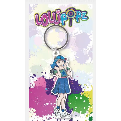 Epee Lollipopz klíčenka gumová modrá