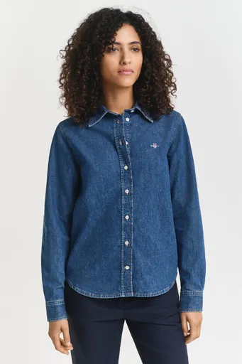 KOŠILE GANT REG DENIM SHIRT INDIGO