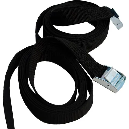 SPORTUBE ROOF RACK STRAPS Popruhy, černá, velikost