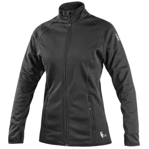 Canis (CXS) Dámská mikina na zip TORONTO - Černá | L