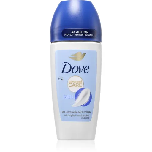 Dove Advanced Care Talco deodorant roll-on 50 ml