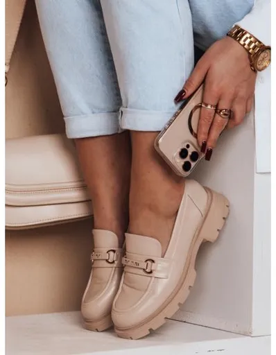 Dámské mokasíny MNIMNI béžové