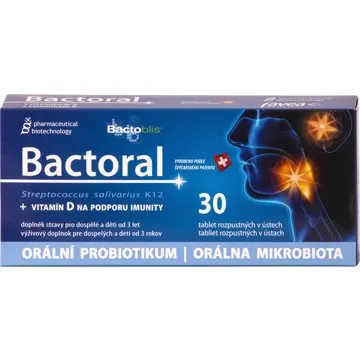 Favea Bactoral + Vitamín D 30 tablet (4502937)