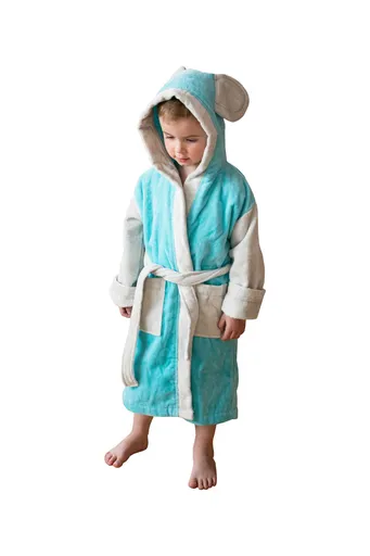 Dětský župan s kapucí