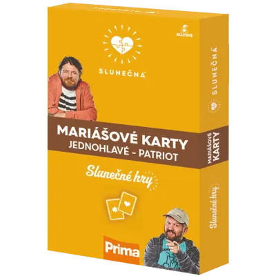 Slunečná - Mariášové karty jednohlavé
