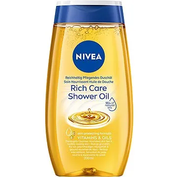 NIVEA Natural Caring Shower Oil 200 ml (9005800222912)