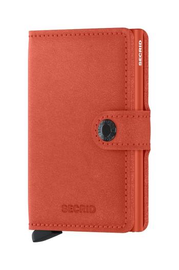 Kožená peněženka Secrid Miniwallet Original Orange oranžová barva