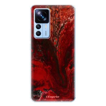 Odolné silikonové pouzdro iSaprio - RedMarble 17 - Xiaomi 12T / 12T Pro