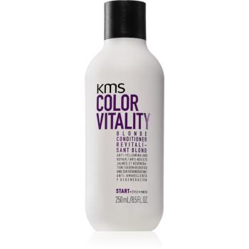 KMS Color Vitality Blonde Conditioner kondicionér pro blond a melírované vlasy 250 ml