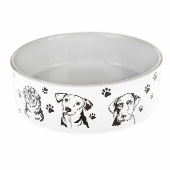 Keramická miska pro psa Dogs, 15 x 5 cm