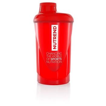 Nutrend Shaker 600ml, červený (8594014868012)