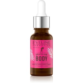 Eveline Cosmetics Brazilian Body samoopalovací kapky na obličej a tělo 18 ml