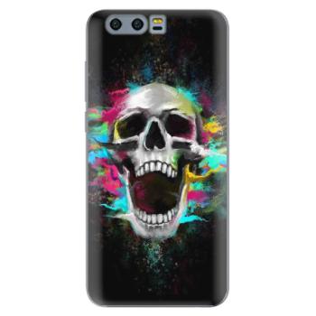 Odolné silikonové pouzdro iSaprio - Skull in Colors - Huawei Honor 9