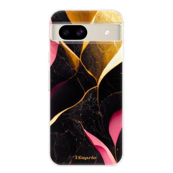 Odolné silikonové pouzdro iSaprio - Gold Pink Marble - Google Pixel 8a