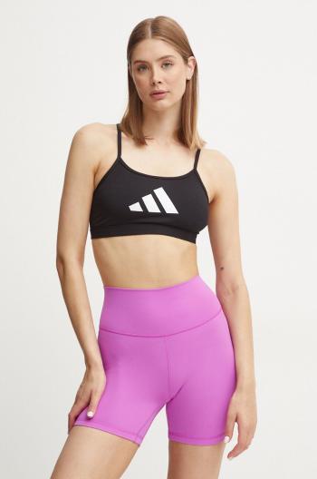 Sportovní podprsenka adidas Performance Aeroreact černá barva, JG1413