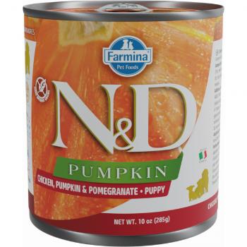 Konzerva N&D Pumpkin Puppy Chicken & Pomegranate 285g