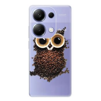 Odolné silikonové pouzdro iSaprio - Owl And Coffee - Xiaomi Redmi Note 13 Pro