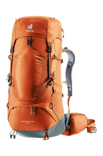 Batoh Deuter Aircontact Lite 40 + 10 oranžová barva, velký, vzorovaný, 334012393190