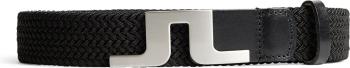 J.Lindeberg Berry Elastic Black 100 cm Pásek