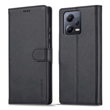 IMEEKE Peňaženkový obal Xiaomi Redmi Note 12 5G / Poco X5 5G čierny