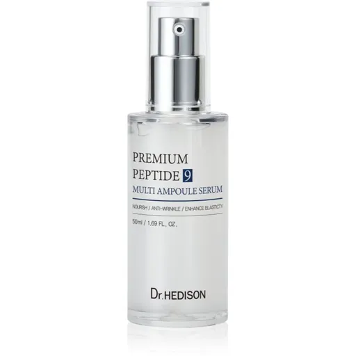 Dr. HEDISON Premium Peptide 9+ Multi Ampoule Serum intenzivní sérum pro výživu a hydrataci 50 ml