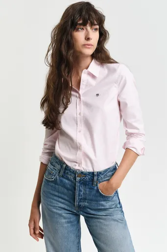 KOŠILE GANT SLIM STRETCH OXFORD SHIRT LIGHT PINK