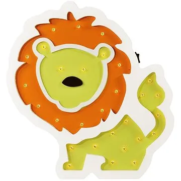 LED Dětská lampička LED/2xAA lev (85000)