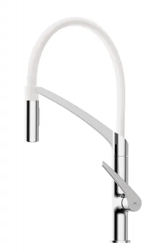 Rubineta Dřezová baterie ULTIMA U-50 bílá/chrom OLBAU50WT